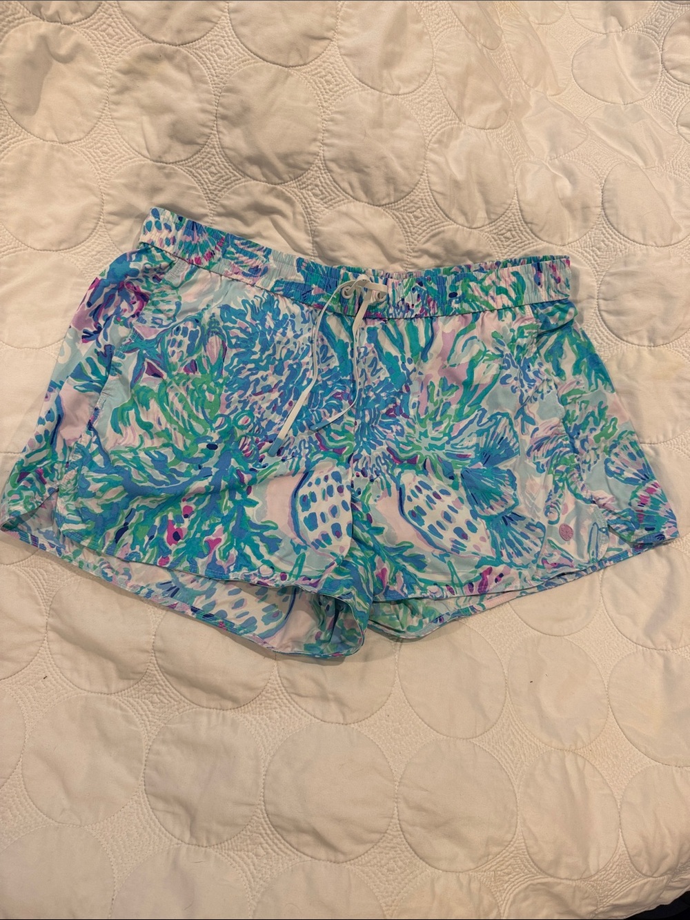 Lilly Pulitzer Run Around Shorts Amethyst Tint Craysea Size Large